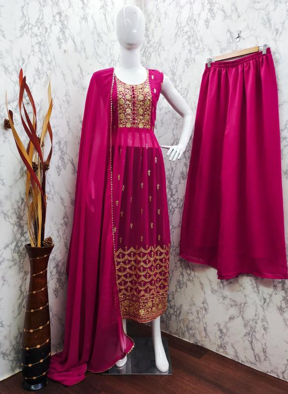 YD 002 Georgett Salwar Kameez Wholesale Catalog