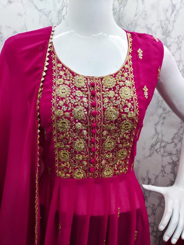 YD 002 Georgett Salwar Kameez Wholesale Catalog