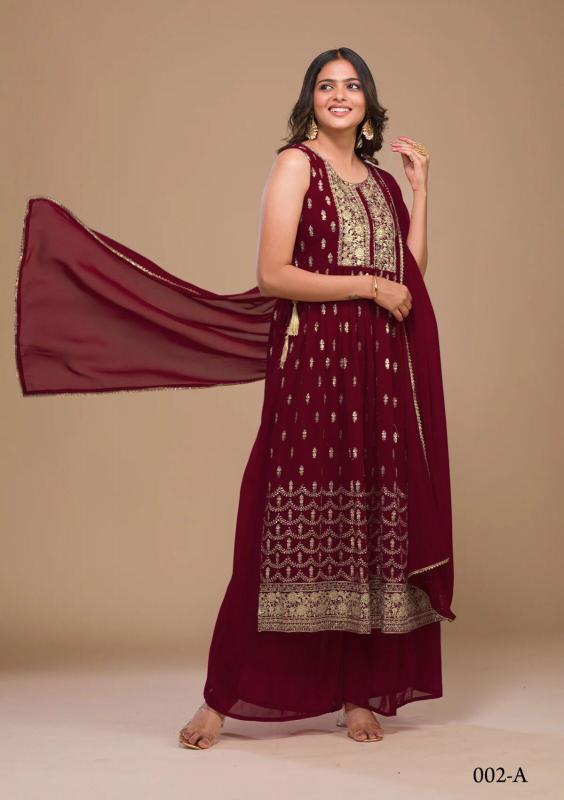 YD 002 Georgett Salwar Kameez Wholesale Catalog