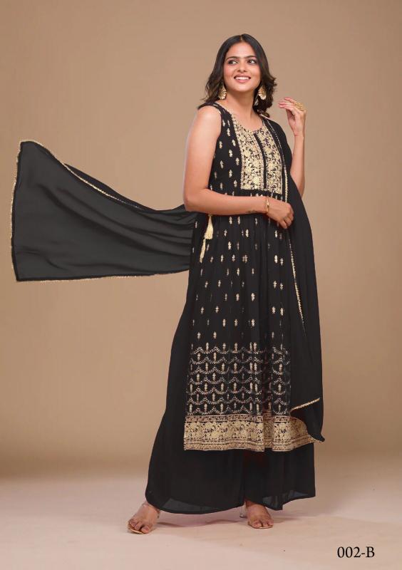 YD 002 Georgett Salwar Kameez Wholesale Catalog