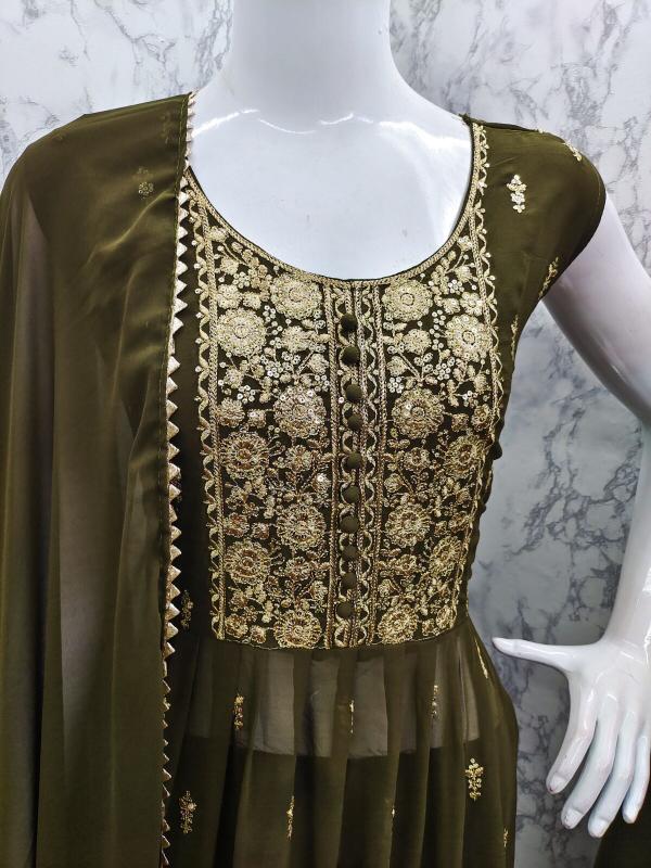 YD 002 Georgett Salwar Kameez Wholesale Catalog