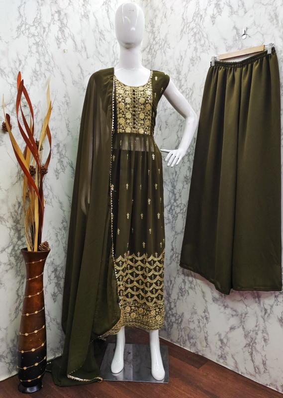 YD 002 Georgett Salwar Kameez Wholesale Catalog