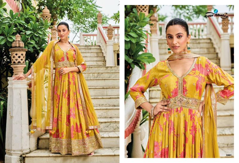 Your choice Glam Gown Kurti Dress Wholesale Catalog