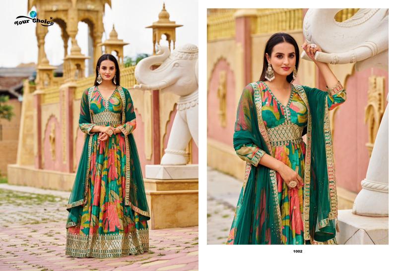 Your choice Glam Gown Kurti Dress Wholesale Catalog