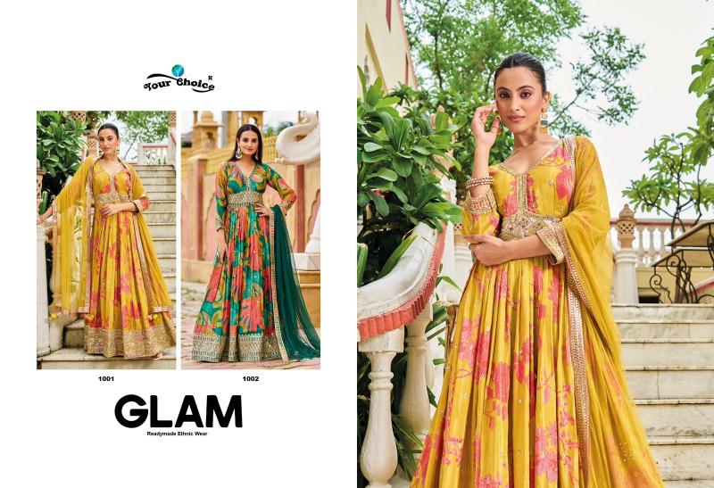 Your choice Glam Gown Kurti Dress Wholesale Catalog