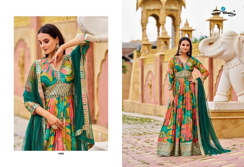 Your choice Glam Gown Kurti Dress Wholesale Catalog