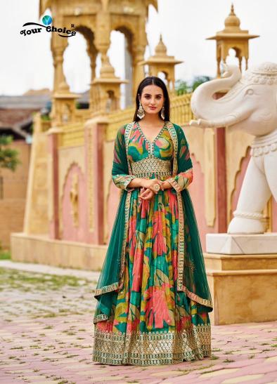 Your choice Glam Gown Kurti Dress Wholesale Catalog