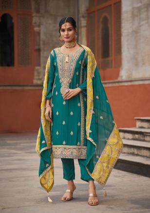 Your Choice Kavya 2 Chinon Designer Salwar Kameez Wholesale Catalog