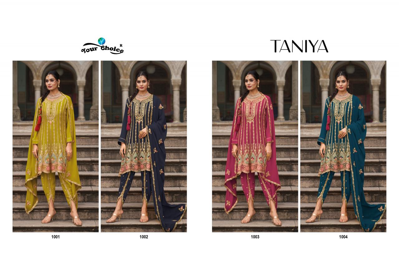 Your Choice Taniya Designer Salwar Kameez Wholesale Catalog
