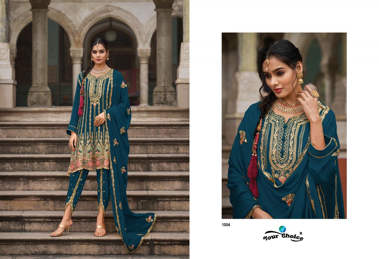 Your Choice Taniya Designer Salwar Kameez Wholesale Catalog