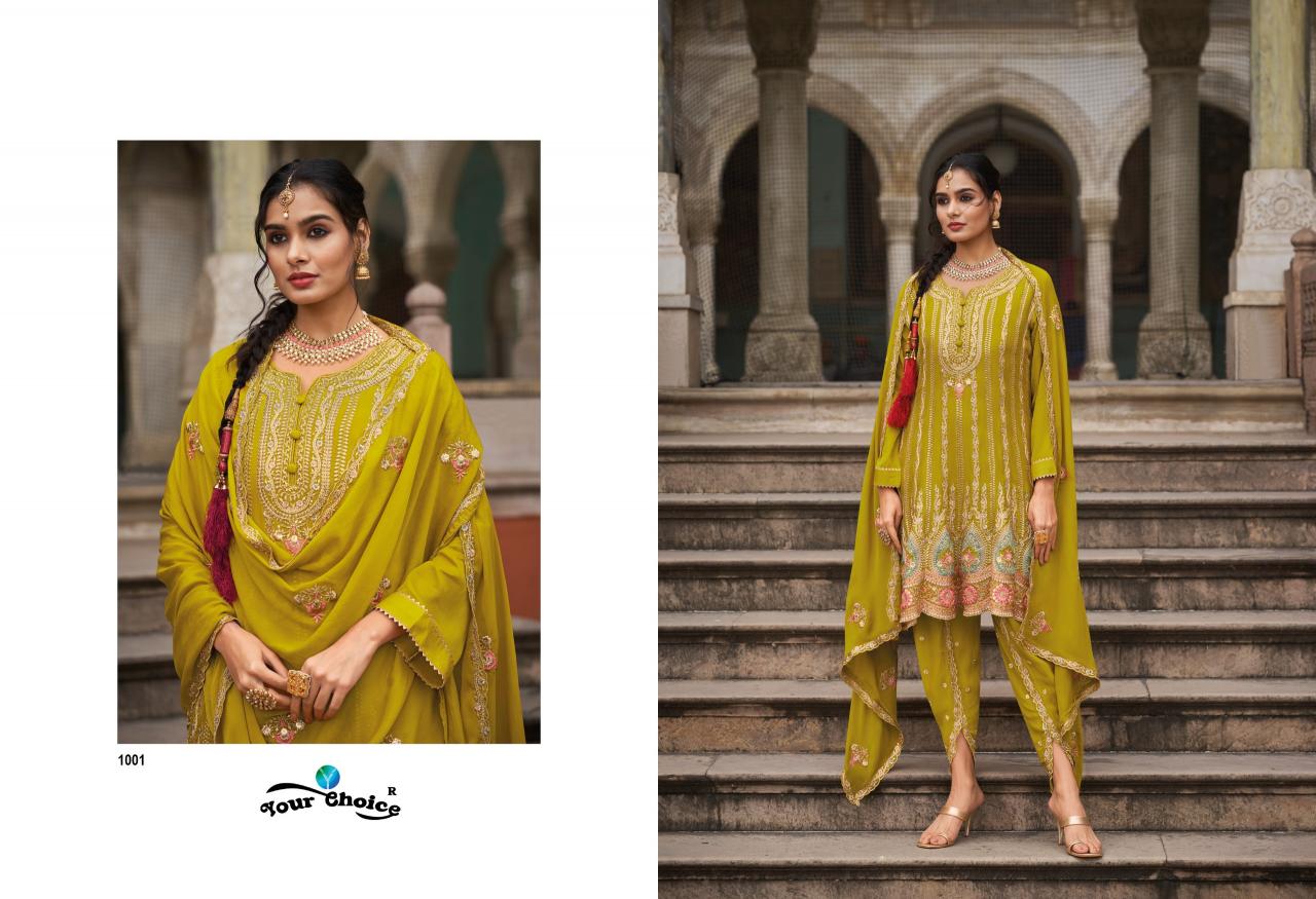 Your Choice Taniya Designer Salwar Kameez Wholesale Catalog
