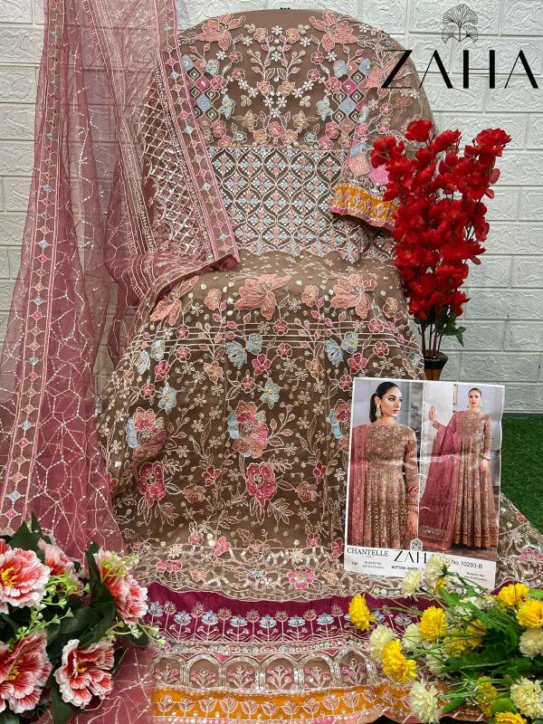 ZAHA CHANTELLE Vol 5 D - 10293 A-B Salwar Kameez Wholesale Catalog