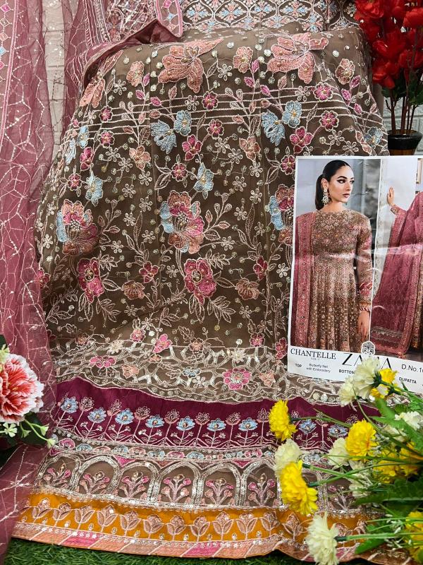ZAHA CHANTELLE Vol 5 D - 10293 A-B Salwar Kameez Wholesale Catalog