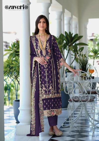 Zaveri Aanaya Color Edition Designer Ready Made Salwar Kameez Wholesale Catalog