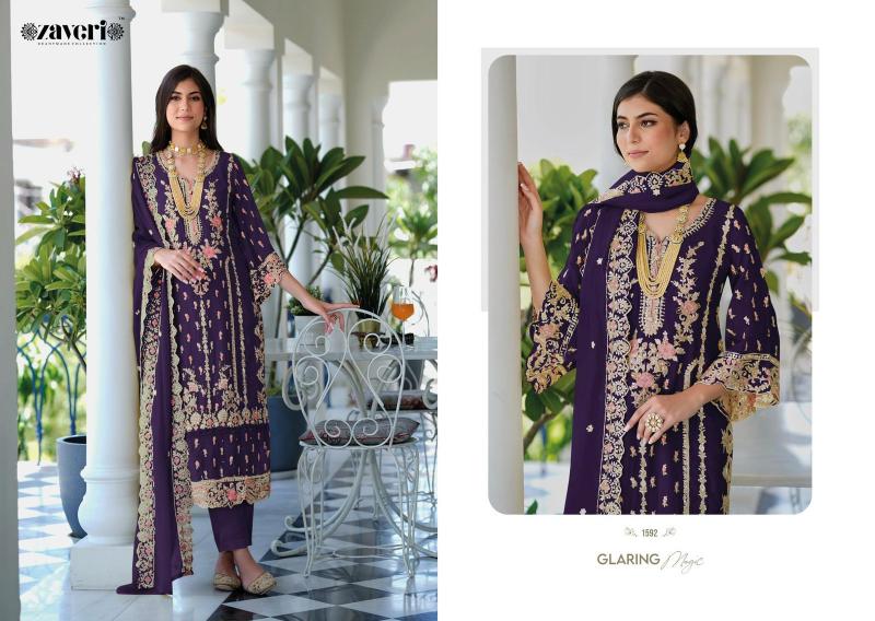 Zaveri Aanaya Color Edition Designer Ready Made Salwar Kameez Wholesale Catalog