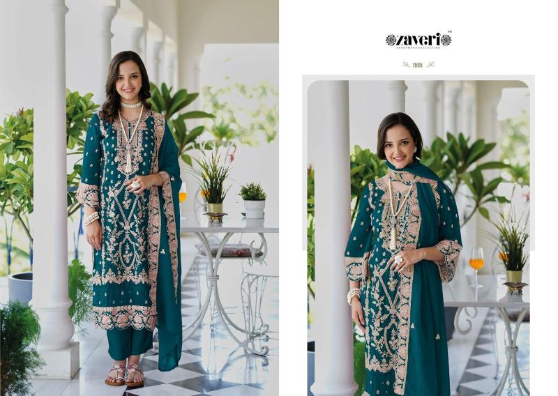 Zaveri Aanaya Color Edition Designer Ready Made Salwar Kameez Wholesale Catalog