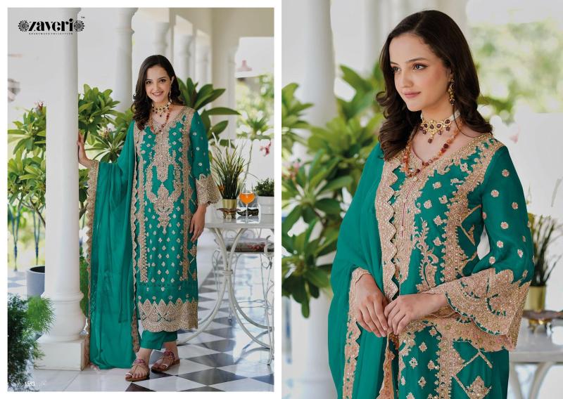 Zaveri Aanaya Color Edition Designer Ready Made Salwar Kameez Wholesale Catalog