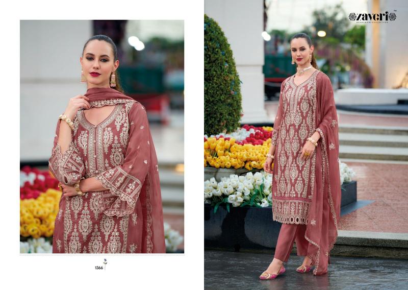 Zaveri Anaya Vol 2 Embroidered Ready Made Salwar Suits Wholesale catalog