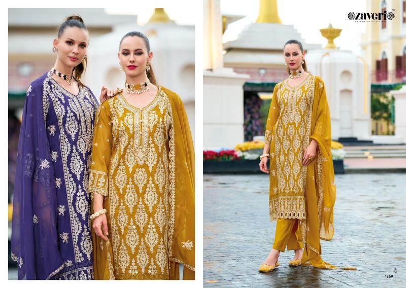 Zaveri Anaya Vol 2 Embroidered Ready Made Salwar Suits Wholesale catalog