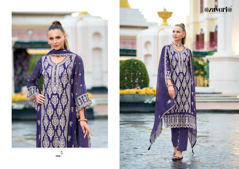 Zaveri Anaya Vol 2 Embroidered Ready Made Salwar Suits Wholesale catalog