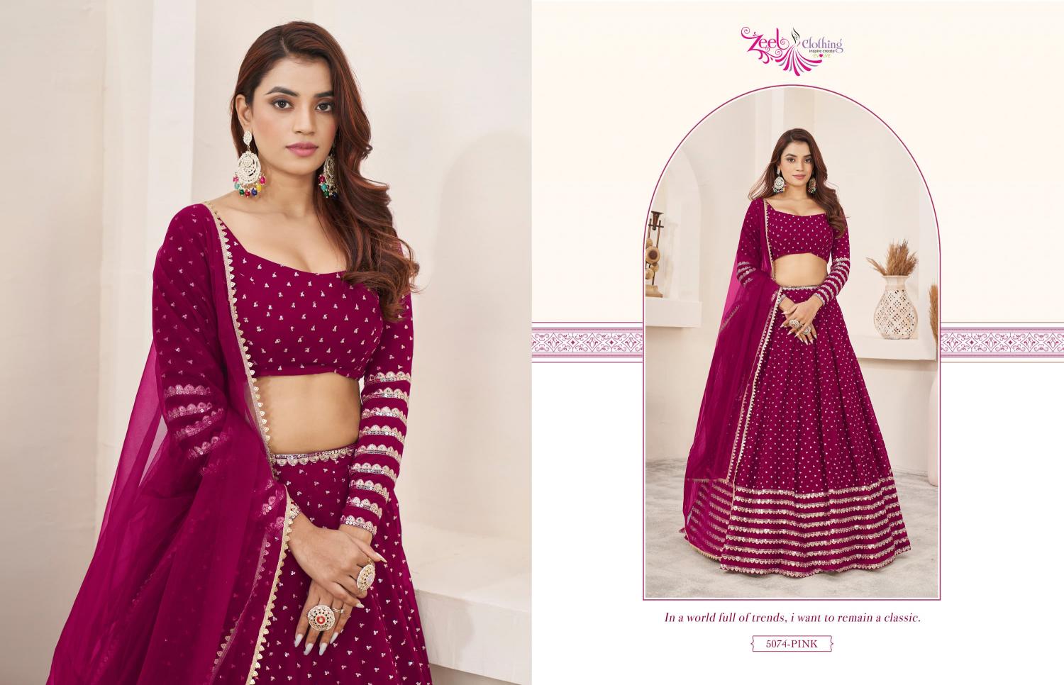 Zeel Anchal Vol 3 online lehenga choli in Wholesale Catalog