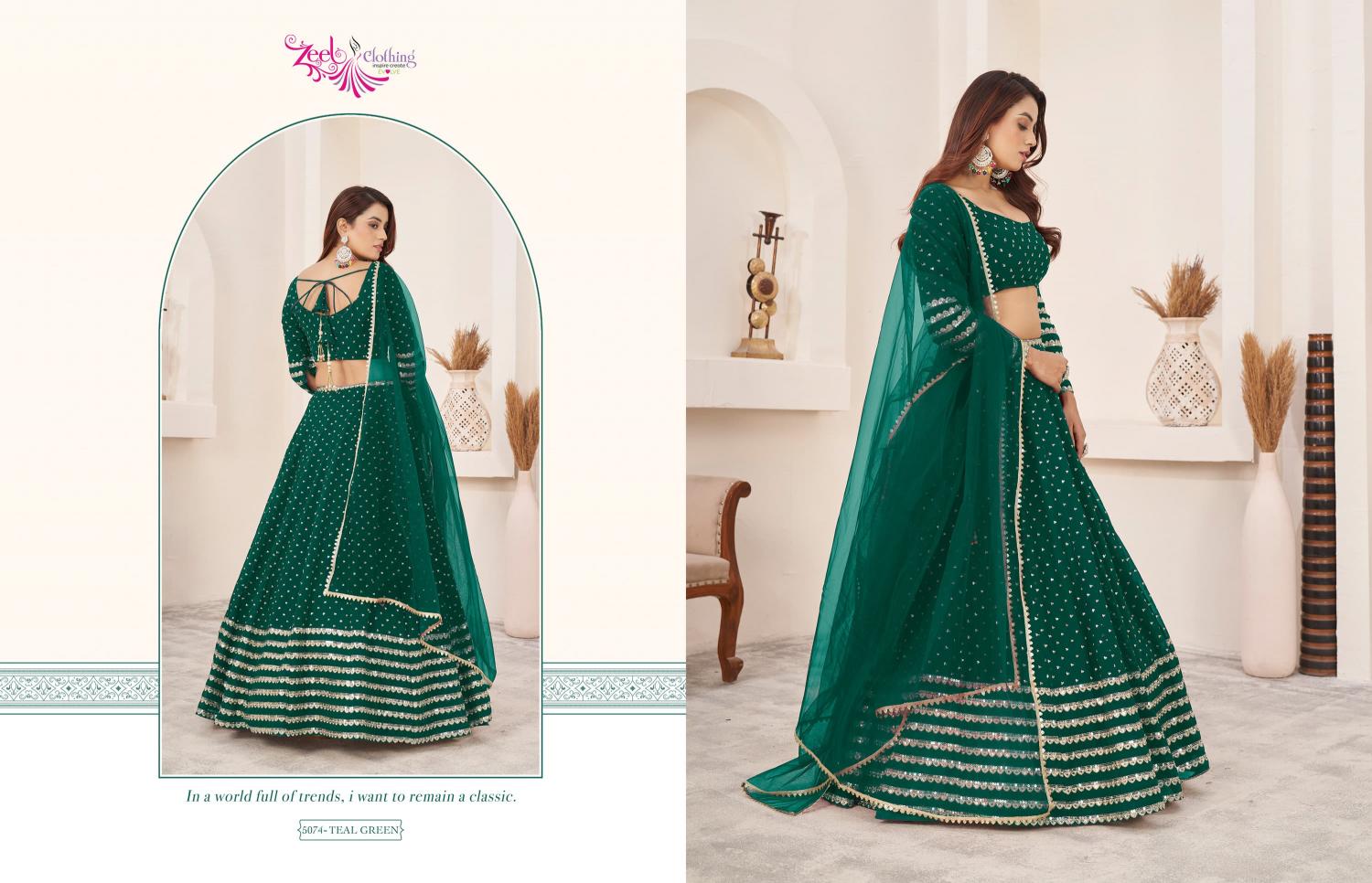 Zeel Anchal Vol 3 online lehenga choli in Wholesale Catalog