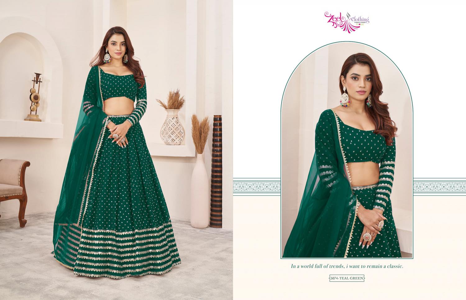 Zeel Anchal Vol 3 online lehenga choli in Wholesale Catalog