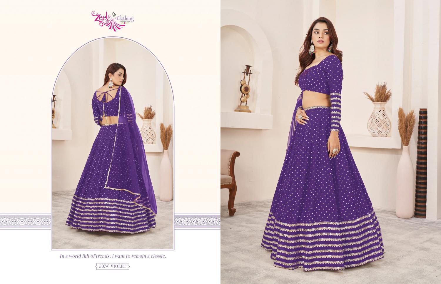 Zeel Anchal Vol 3 online lehenga choli in Wholesale Catalog
