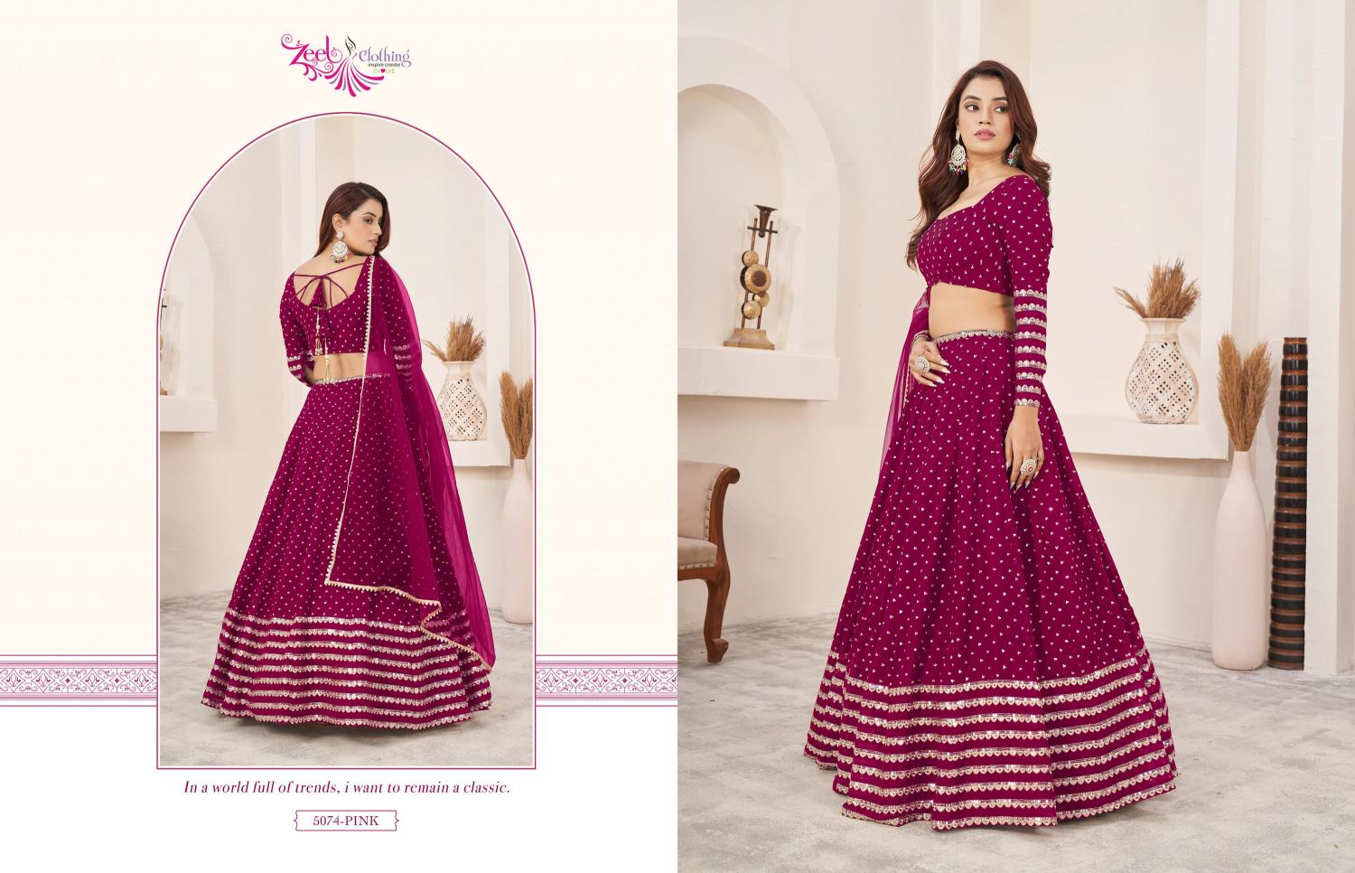 Zeel Anchal Vol 3 online lehenga choli in Wholesale Catalog