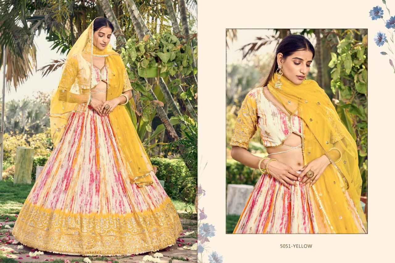 Zeel Lavanya Chinon Designer Silk Lehenga Wholesale Catalog