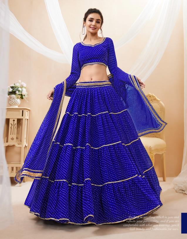 Zeel Lavish Vol 1 Georgette Designer Lehenga Wholesale Catalog