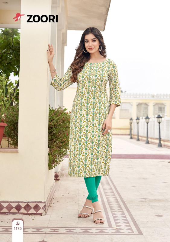 ZOORI Akshara Vol 29 Rayon Print Kurti Wholesale Catalog