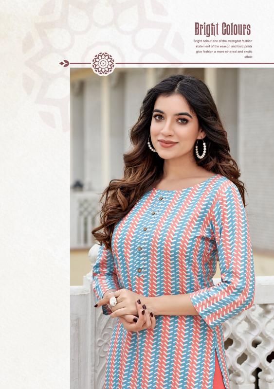 ZOORI Akshara Vol 29 Rayon Print Kurti Wholesale Catalog