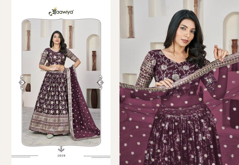 AALISHA VOL – 1 WINE 1019 Wholesale Lehenga Kolkata