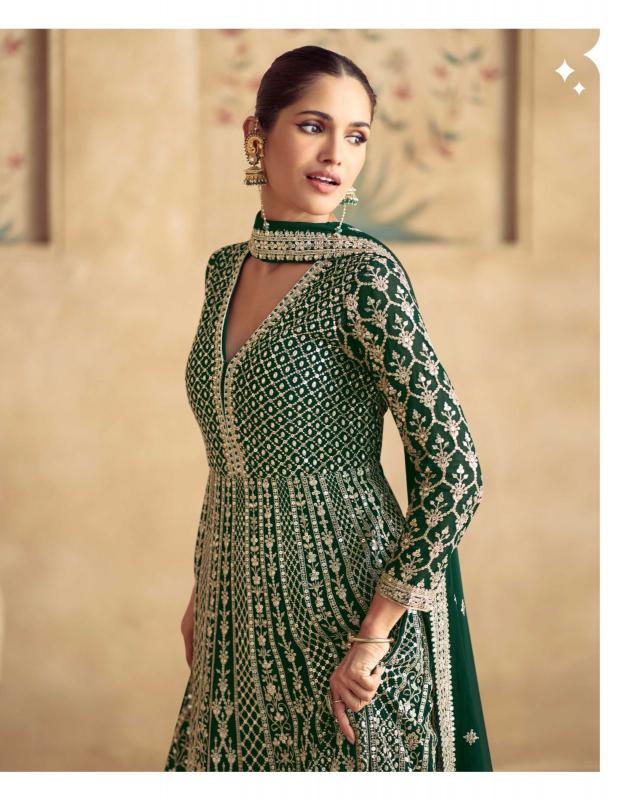 Aashirwad Maharani Georgette Gown Front Open Kurtis Online Shopping India