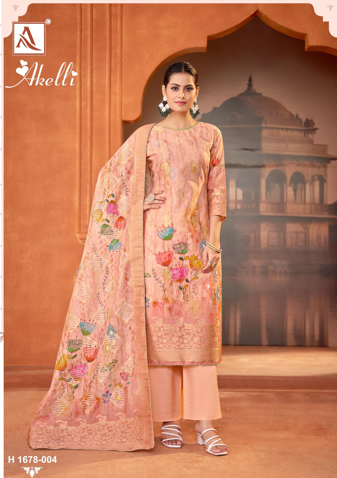Alok Akelli Wholesale Dress Material Shops in Ernakulam