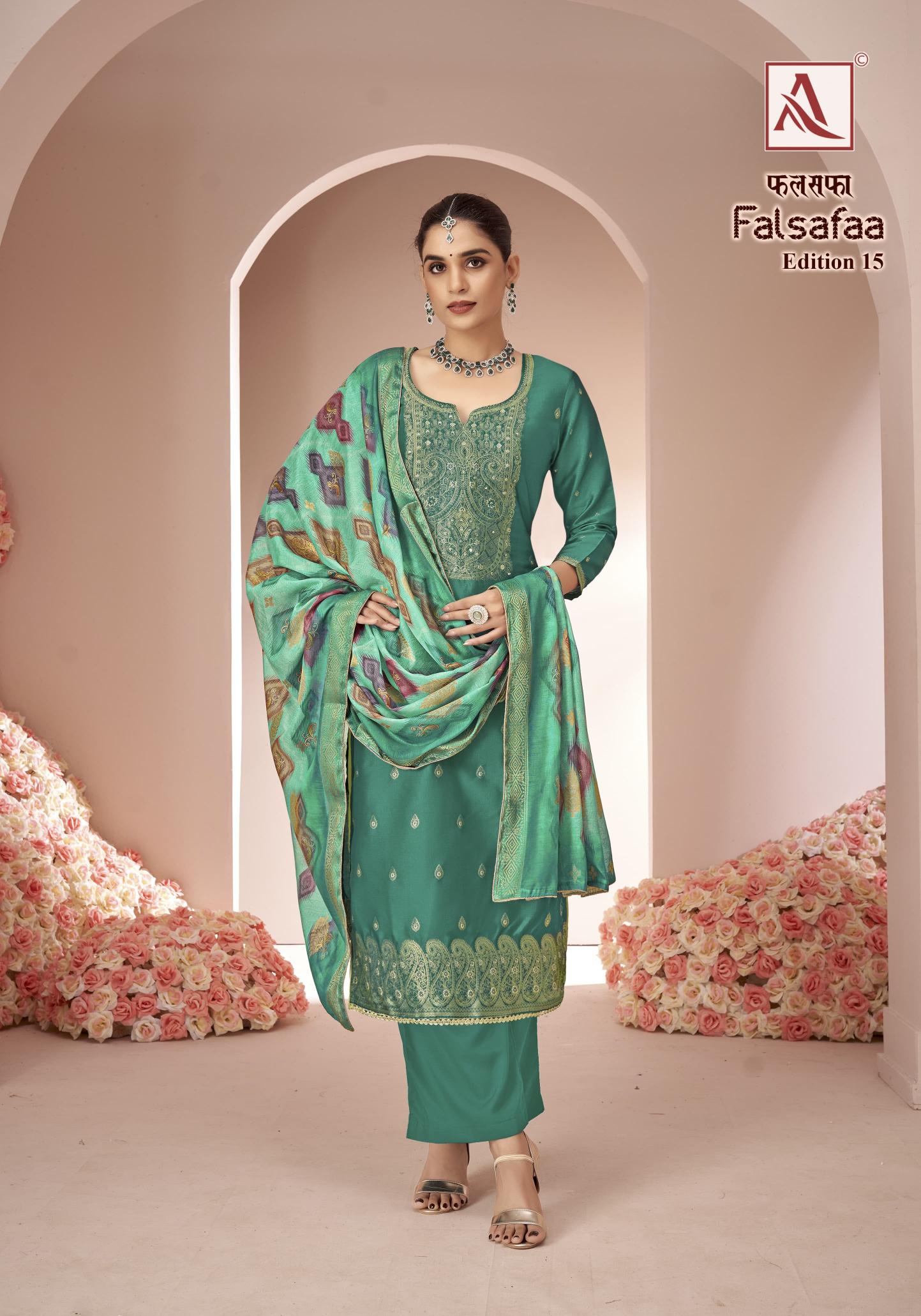 Alok Falsafaa Vol 15 wholesale dress material online shopping in india