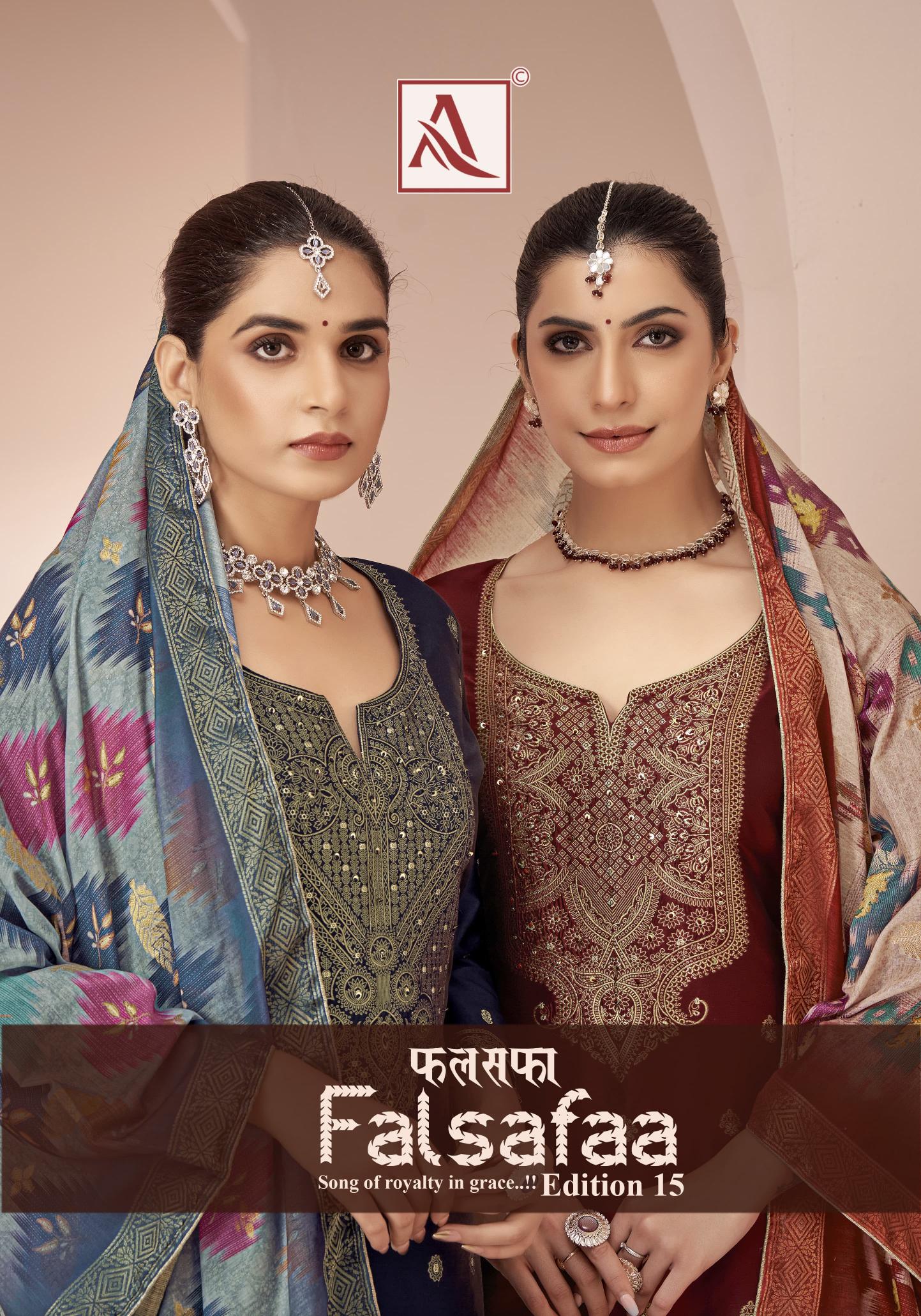 Alok Falsafaa Vol 15 wholesale dress material online shopping in india