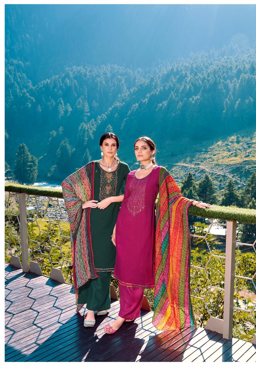 Alok Jaimala Nigaar Vol 31 Wholesale Dress Material Shops in Vijayawada