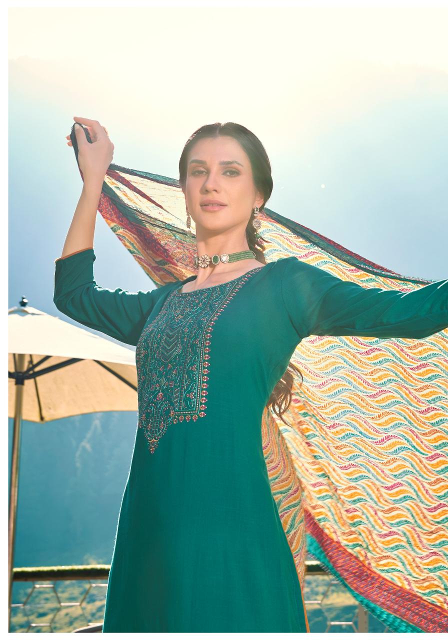 Alok Jaimala Nigaar Vol 31 Wholesale Dress Material Shops in Vijayawada