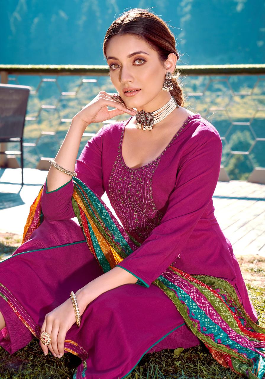 Alok Jaimala Nigaar Vol 31 Wholesale Dress Material Shops in Vijayawada