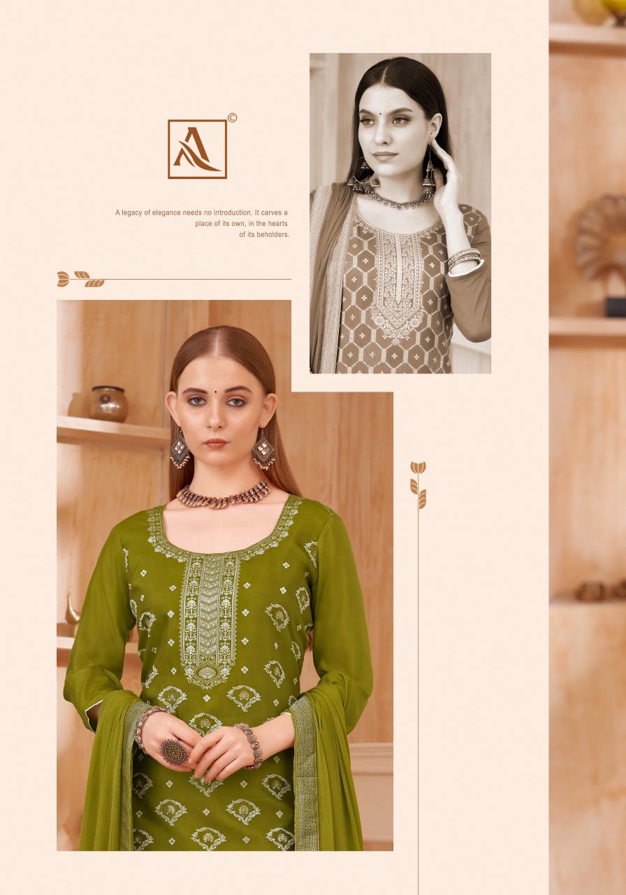 Alok Kanan Wholesale Designer Dress Materials Online India