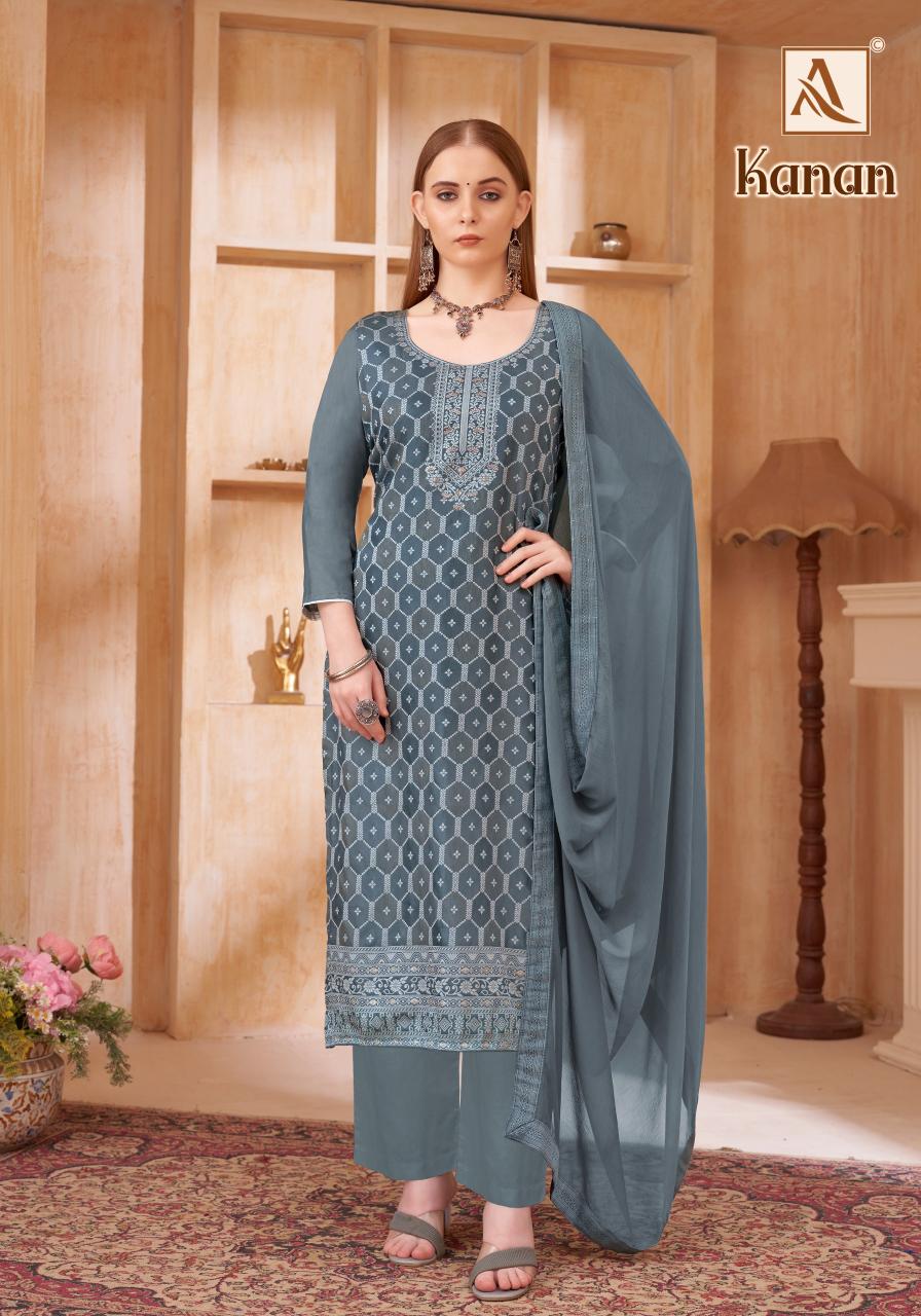 Alok Kanan Wholesale Designer Dress Materials Online India