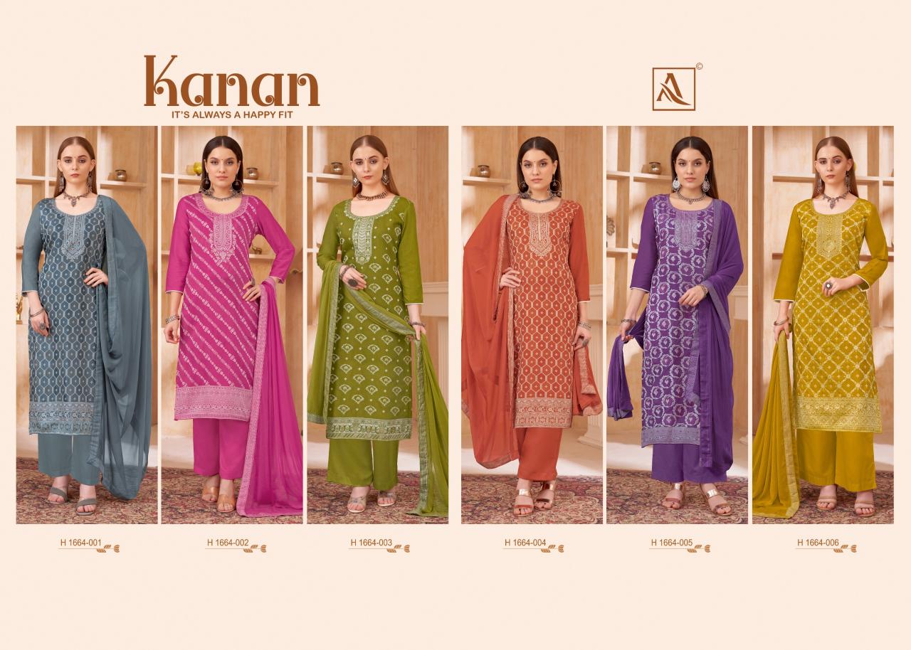 Alok Kanan Wholesale Designer Dress Materials Online India