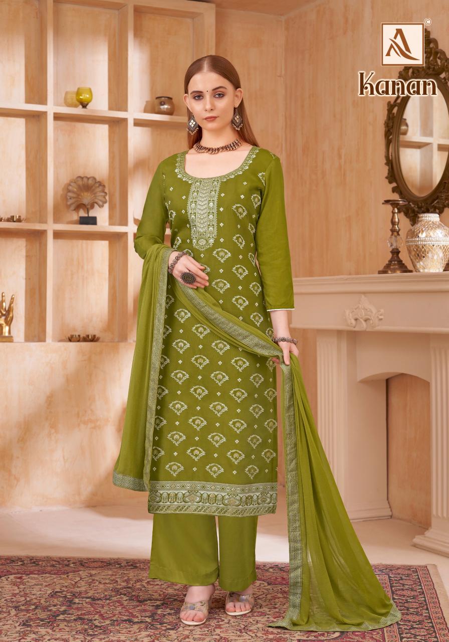 Alok Kanan Wholesale Designer Dress Materials Online India