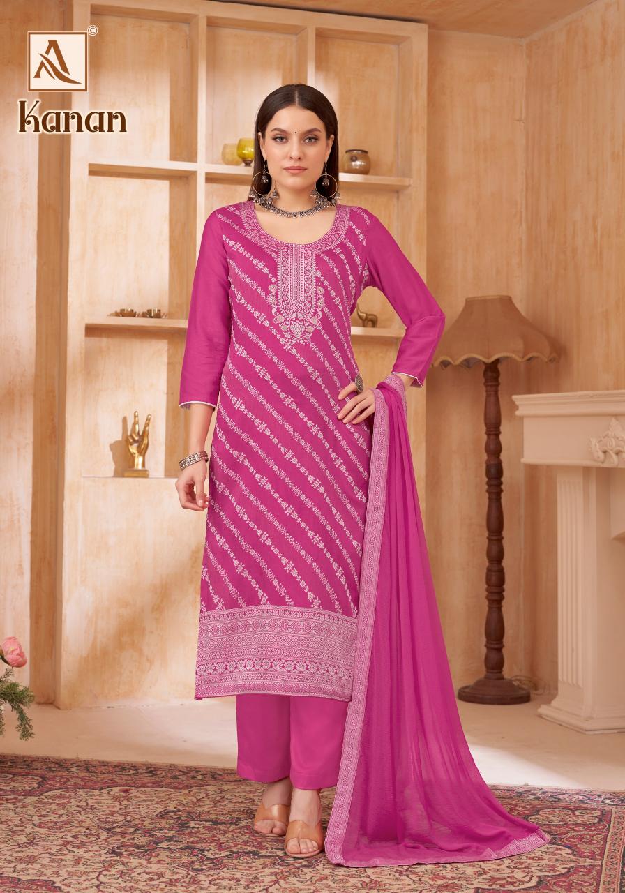 Alok Kanan Wholesale Designer Dress Materials Online India