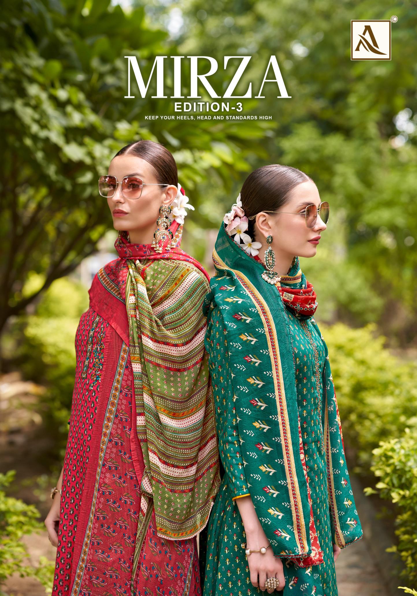 Alok Mirza Vol 3 Online Wholesale Website Dress Material