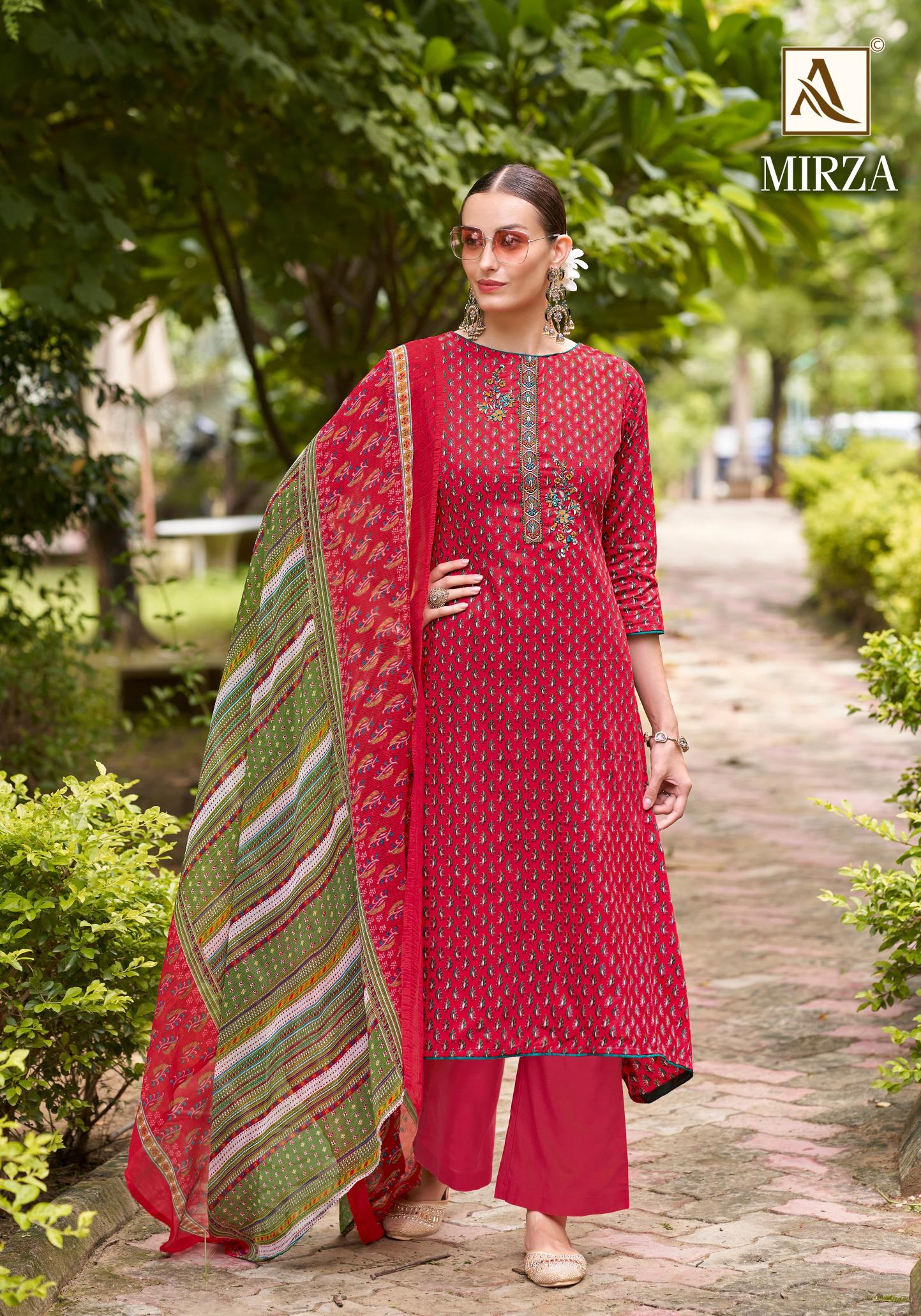Alok Mirza Vol 3 Online Wholesale Website Dress Material