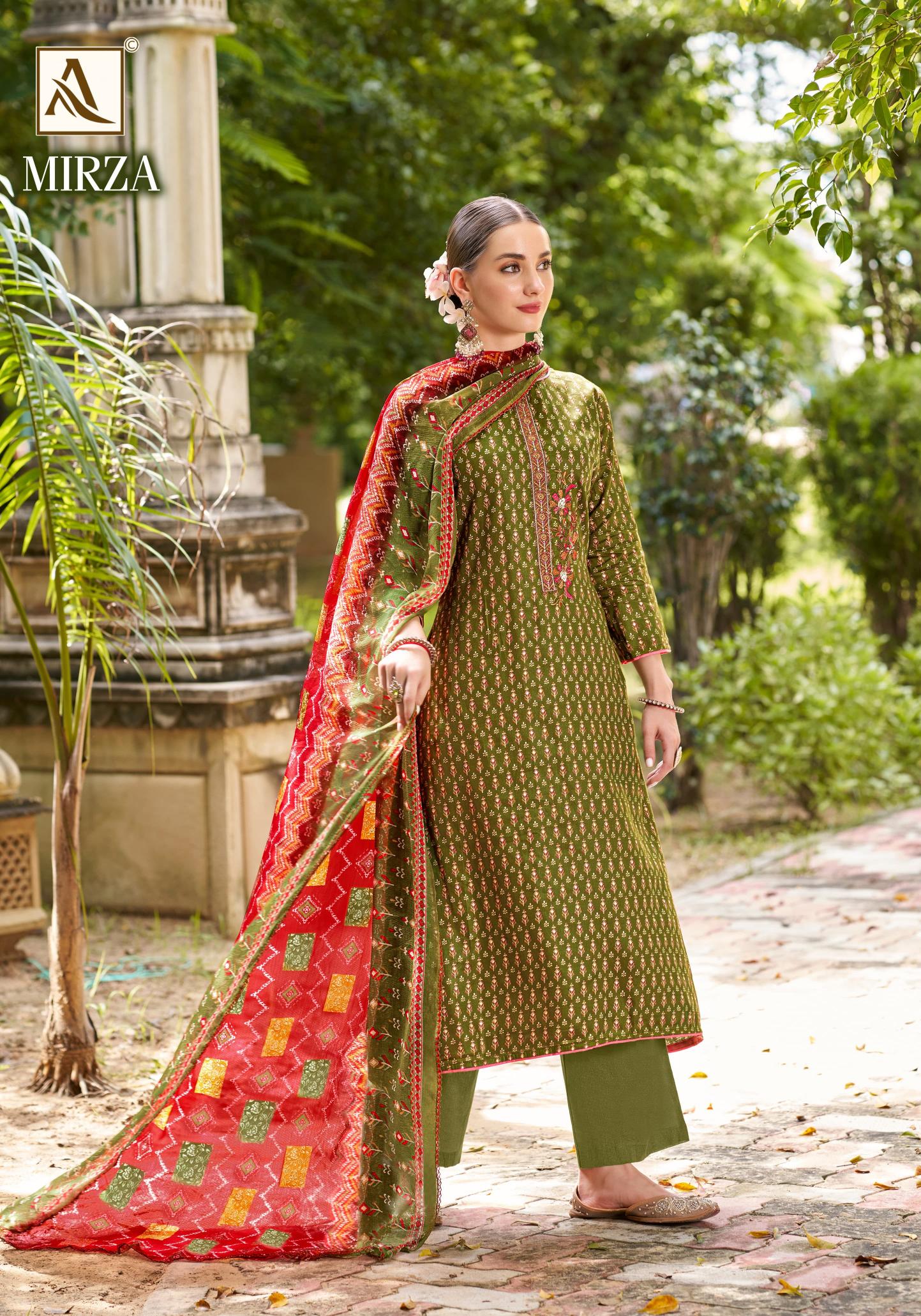 Alok Mirza Vol 3 Online Wholesale Website Dress Material