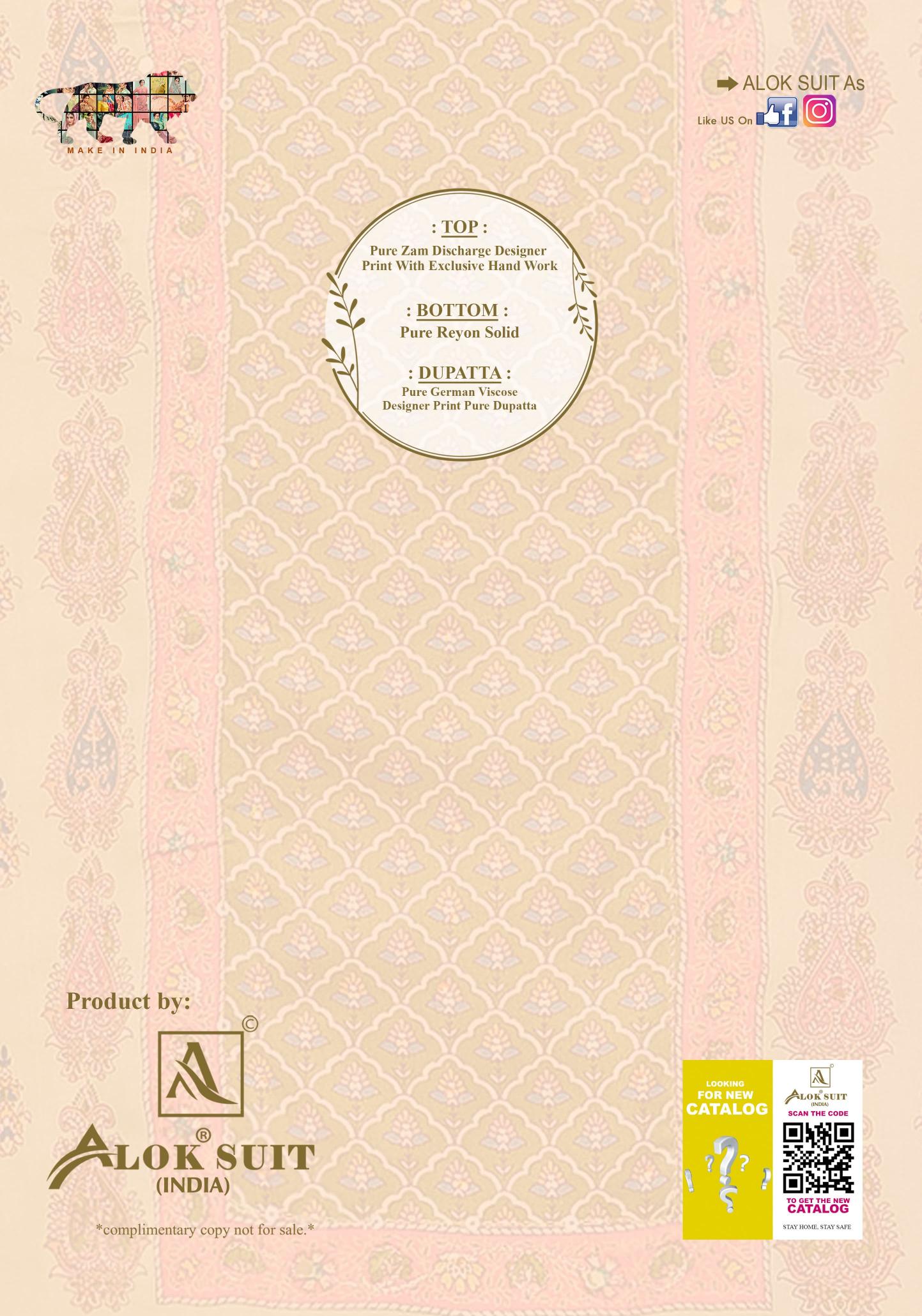 Alok Sakhi Vol 6 Dress Material Wholesale Catalogue